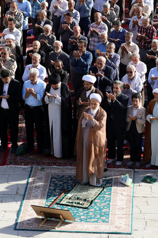 تصاویر / نماز عید سعید قربان به امامت نماینده ولی فقیه در استان قزوین