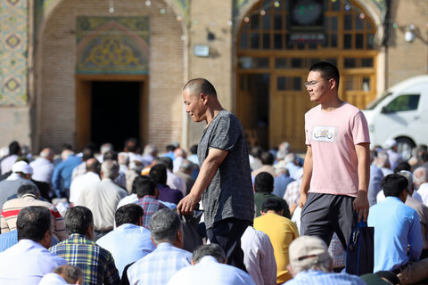 تصاویر / نماز عید سعید قربان به امامت نماینده ولی فقیه در استان قزوین