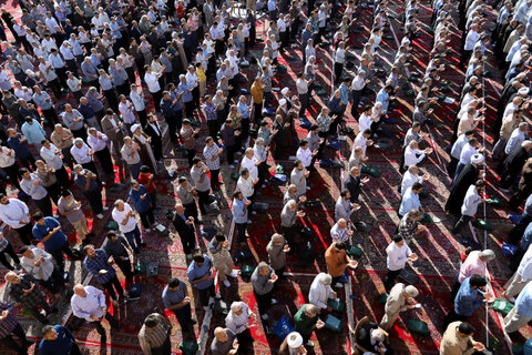 تصاویر / نماز عید سعید قربان به امامت نماینده ولی فقیه در استان قزوین
