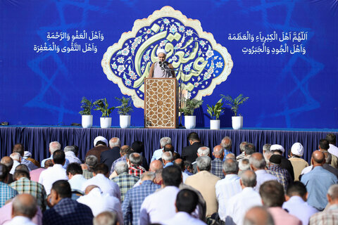 تصاویر / نماز عید سعید قربان به امامت نماینده ولی فقیه در استان قزوین