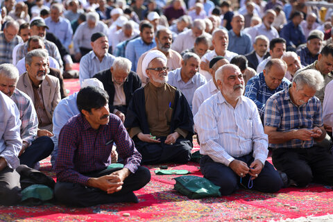 تصاویر / نماز عید سعید قربان به امامت نماینده ولی فقیه در استان قزوین