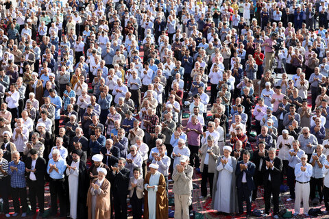 تصاویر / نماز عید سعید قربان به امامت نماینده ولی فقیه در استان قزوین