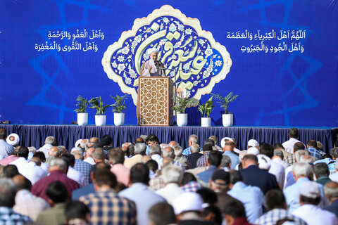 تصاویر / نماز عید سعید قربان به امامت نماینده ولی فقیه در استان قزوین