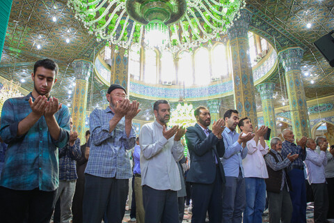 تصاویر / نماز عید سعید قربان در مسجد مقدس جمکران