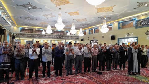 تصاویر/ اقامه نماز عید قربان در شهرستان اسکو