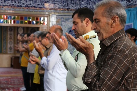 اقامه نماز عید قربان در شهرستان جلفا به روایت تصویر