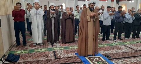 تصاویر/ اقامه نماز عید قربان در شهرستان دندی