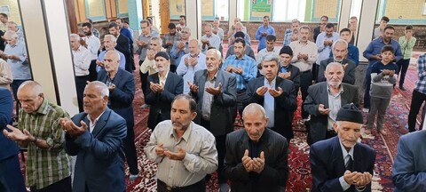 تصاویر/ اقامه نماز عید قربان در شهرستان شربیان