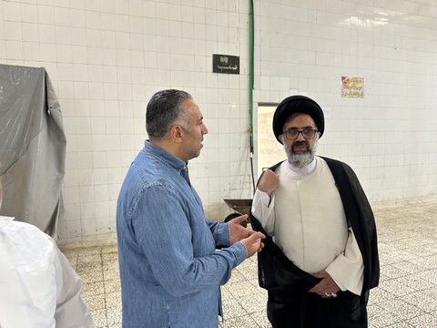 تصاویر/بازدید امام جمعه فردیس از مرکز ذبح بهداشتی دام