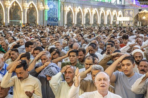 اقامه نماز عید سعید قربان در کربلای معلی