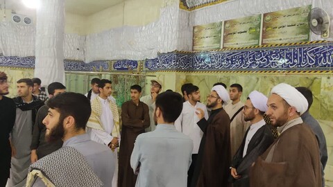 تصاویر/ اردوی علمی و زیارتی طلاب سلماس به نجف اشرف