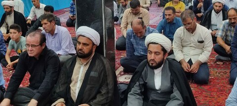 تصاویر/ اقامه نماز جمعه شهرستان چهاربرج