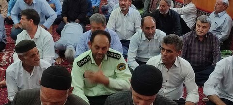 تصاویر/ اقامه نماز جمعه شهرستان چهاربرج