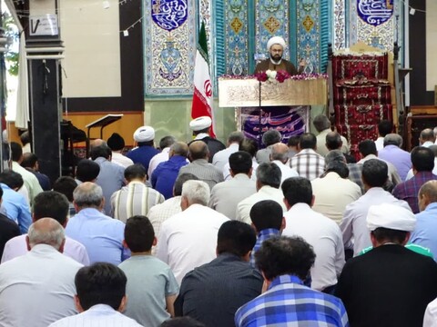 تصاویر/ اقامه نماز جمعه شهرستان چهاربرج