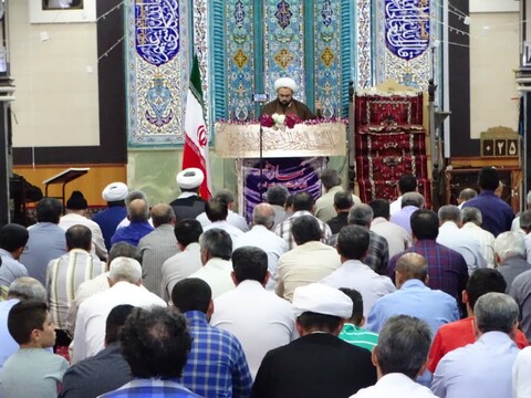 تصاویر/ اقامه نماز جمعه شهرستان چهاربرج