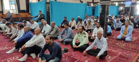 تصاویر/ اقامه نماز جمعه شهرستان چهاربرج