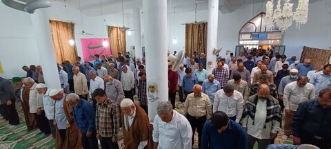 تصاویر/ اقامه نماز جمعه در آبپخش