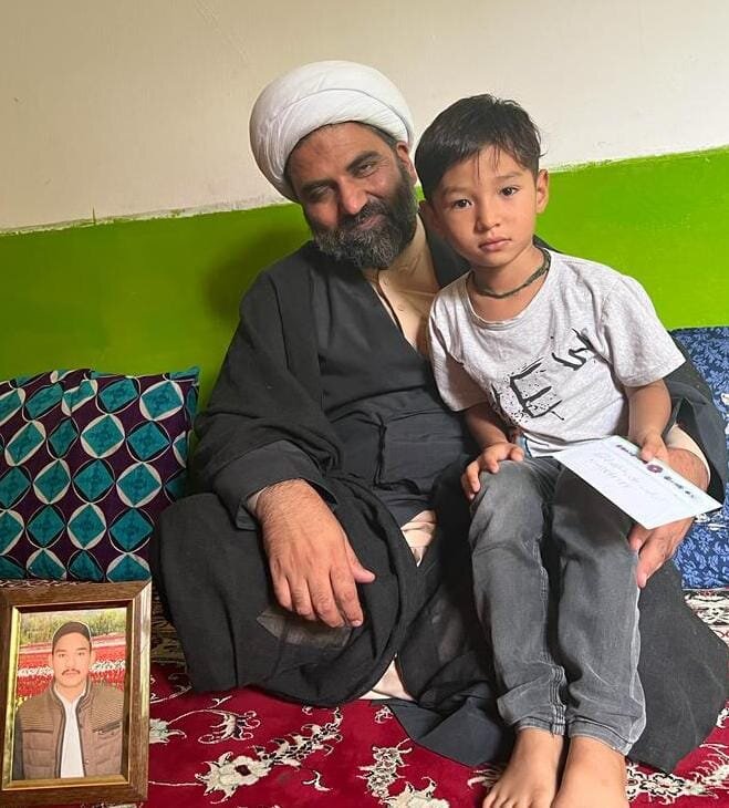 کوئٹہ؛ عید الاضحیٰ کے موقع پر علامہ مقصود علی کی شہداء کے لواحقین سے ملاقات