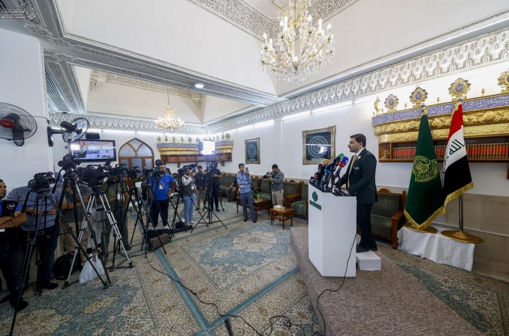 العتبة العلوية المقدسة تعلن عن برنامج أسبوع الغدير الأغر بفعاليات متنوعة تقام لأوَّل مرة العتبة العلوية المقدسة تعلن عن برنامج أسبوع الغدير الأغر بفعاليات متنوعة تقام لأوَّل مرة