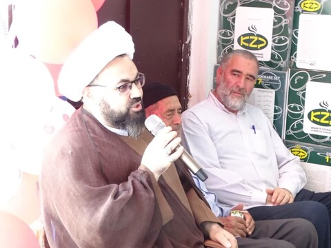 تصاویر/ حضور امام جمعه چهاربرج در جمع اصناف و کسبه این شهر