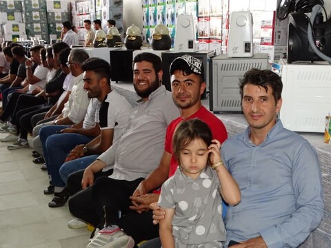 تصاویر/ حضور امام جمعه چهاربرج در جمع اصناف و کسبه این شهر