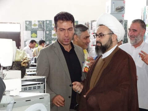 تصاویر/ حضور امام جمعه چهاربرج در جمع اصناف و کسبه این شهر