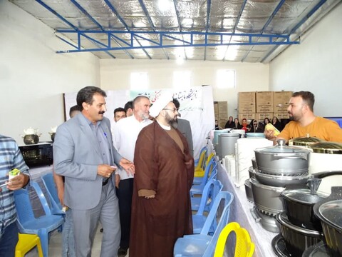 تصاویر/ حضور امام جمعه چهاربرج در جمع اصناف و کسبه این شهر