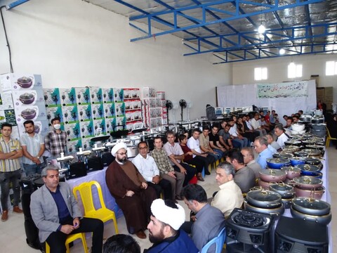 تصاویر/ حضور امام جمعه چهاربرج در جمع اصناف و کسبه این شهر