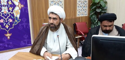 تصاویر / دیدار مدیر ومعاونین مرکز مدیریت حوزه علمیه قزوین با مدیر کل دادگستری استان