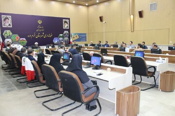تصاویر/ جلسه ستاد غدیر شهرستان خرم دره