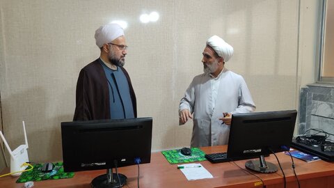تصاویر/ بازدید مدیر ترویج پژوهش حوزه های علمیه کشور از مدرسه علمیه امام خمینی(ره) ارومیه