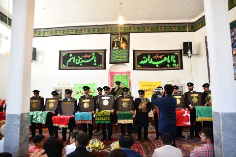 تصاویر/ حضور خادمین مسجد جمکران در شهرستان شوط