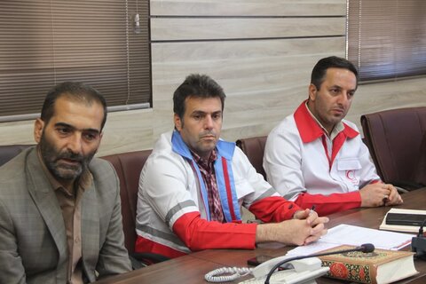تصاویر / دیدار مسئولین کانون های هلال احمر مدارس علمیه قزوین با مدیر عامل جمعیت هلال احمر استان قزوین