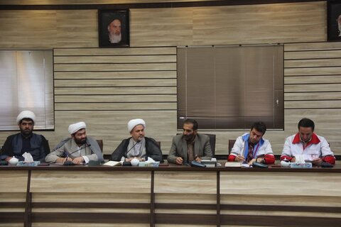 تصاویر / دیدار مسئولین کانون های هلال احمر مدارس علمیه قزوین با مدیر عامل جمعیت هلال احمر استان قزوین