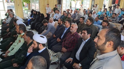 تصاویر/ افتتاح قرارگاه جهادی خدمت رسانی بسیج دانش آموزی خوی