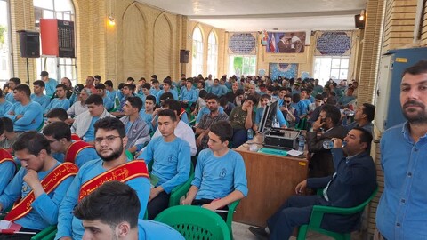 تصاویر/ افتتاح قرارگاه جهادی خدمت رسانی بسیج دانش آموزی خوی