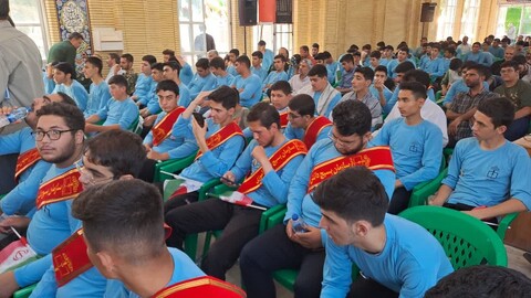 تصاویر/ افتتاح قرارگاه جهادی خدمت رسانی بسیج دانش آموزی خوی