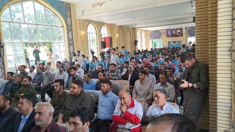 تصاویر/ افتتاح قرارگاه جهادی خدمت رسانی بسیج دانش آموزی خوی