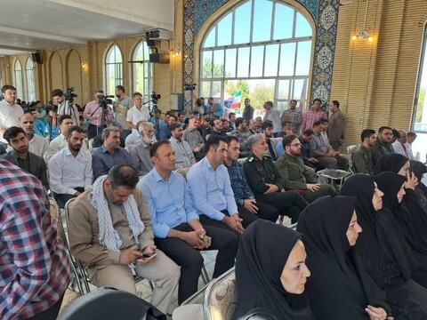 تصاویر/ افتتاح قرارگاه جهادی خدمت رسانی بسیج دانش آموزی خوی