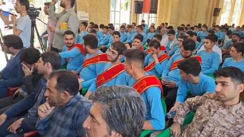 تصاویر/ افتتاح قرارگاه جهادی خدمت رسانی بسیج دانش آموزی خوی