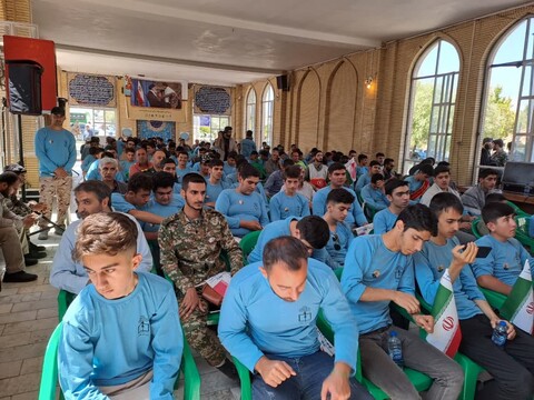 تصاویر/ افتتاح قرارگاه جهادی خدمت رسانی بسیج دانش آموزی خوی