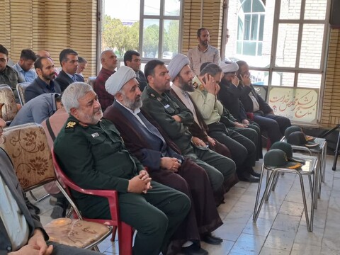 تصاویر/ افتتاح قرارگاه جهادی خدمت رسانی بسیج دانش آموزی خوی