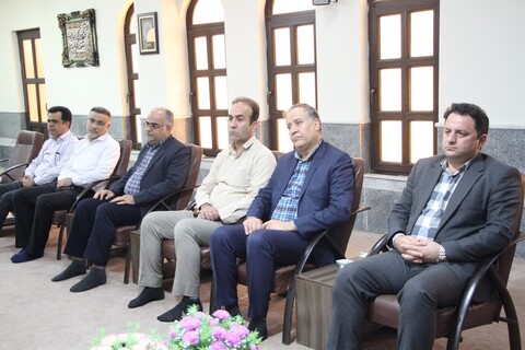 دیدار مسئولان دانشگاه پیام نور بوشهر با نماینده ولی فقیه