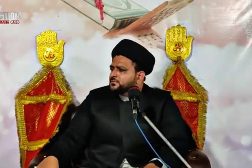 عزاداری امام حسین (ع) کو اپنی عبادتوں کی قبولیت کا وسیلہ بنائیں: مولانا سید محمود حسن رضوی