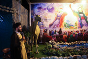 نمایشگاه غدیر در حرم مطهر بانوی کرامت برپا شد