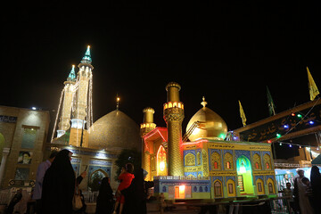 تصاویر/ برپایی نمایشگاه غدیر در حرم حضرت معصومه(س)