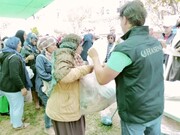 توزیع گوشت‌های قربانی در بین نیازمندان بولیوی و پرو