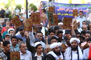 تصاویر / تجمع مردم اصفهان در محکومیت اهانت به ساحت مقدس قرآن کریم