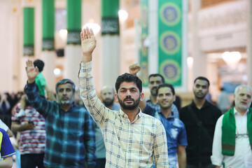 جشن میلاد امام هادی (ع) در حرم حضرت معصومه(س)