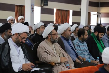 فیلم| دوره توانمند سازی روحانیون طرح هجرت و مستقر کردستان و همایش تببین غدیر در مریوان